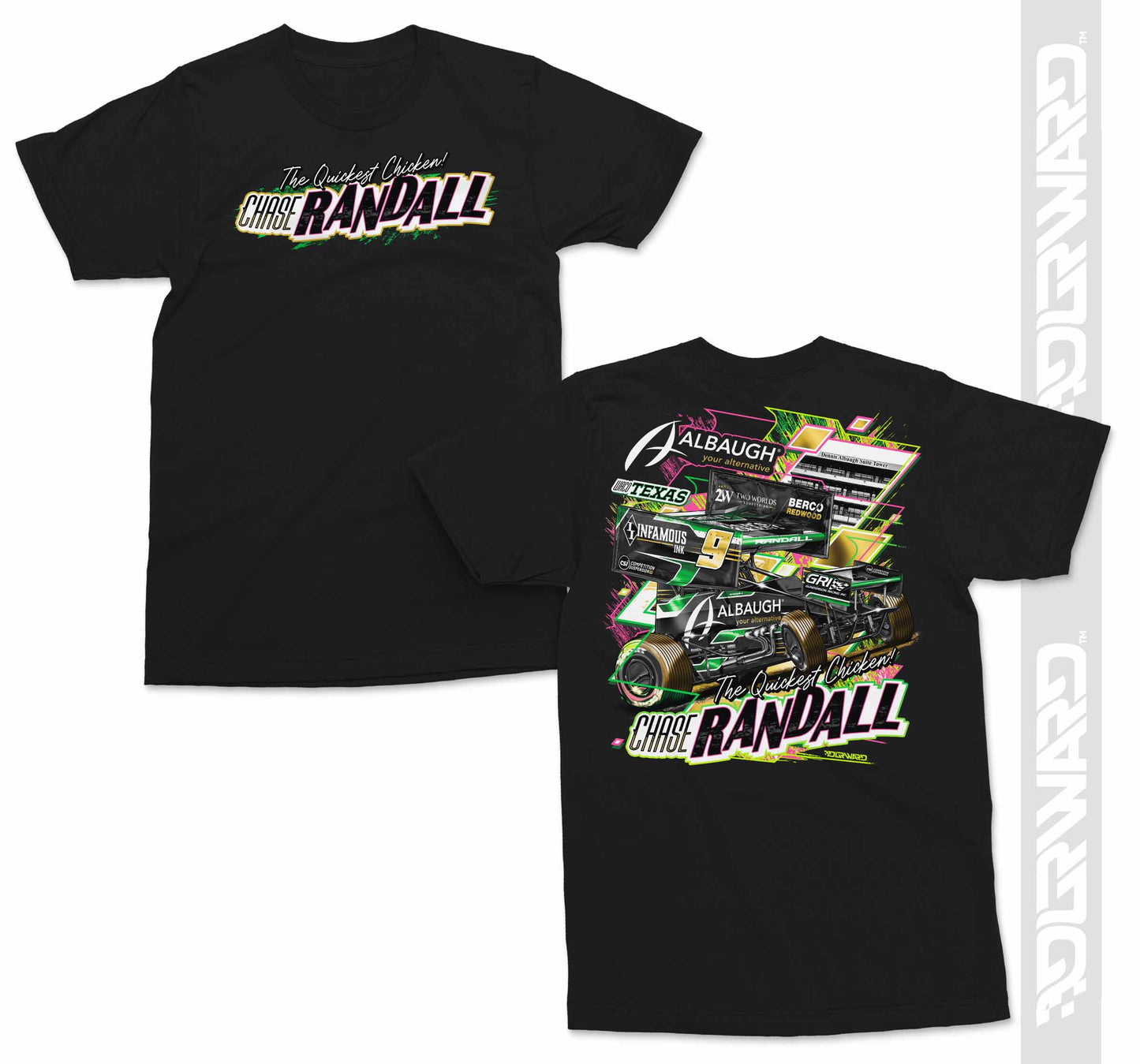 2025 Knoxville Nationals T-Shirt - Black