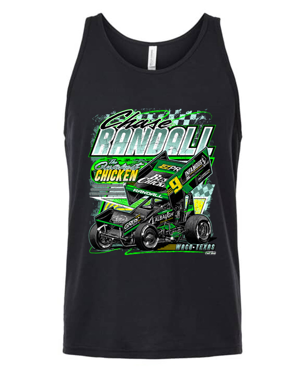 RETRO TANK TOP BLACK