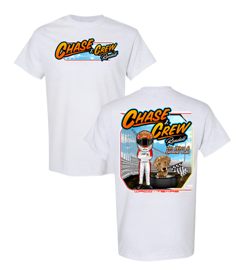Youth Knoxville Chase and Crew T-Shirt - Ash Gray