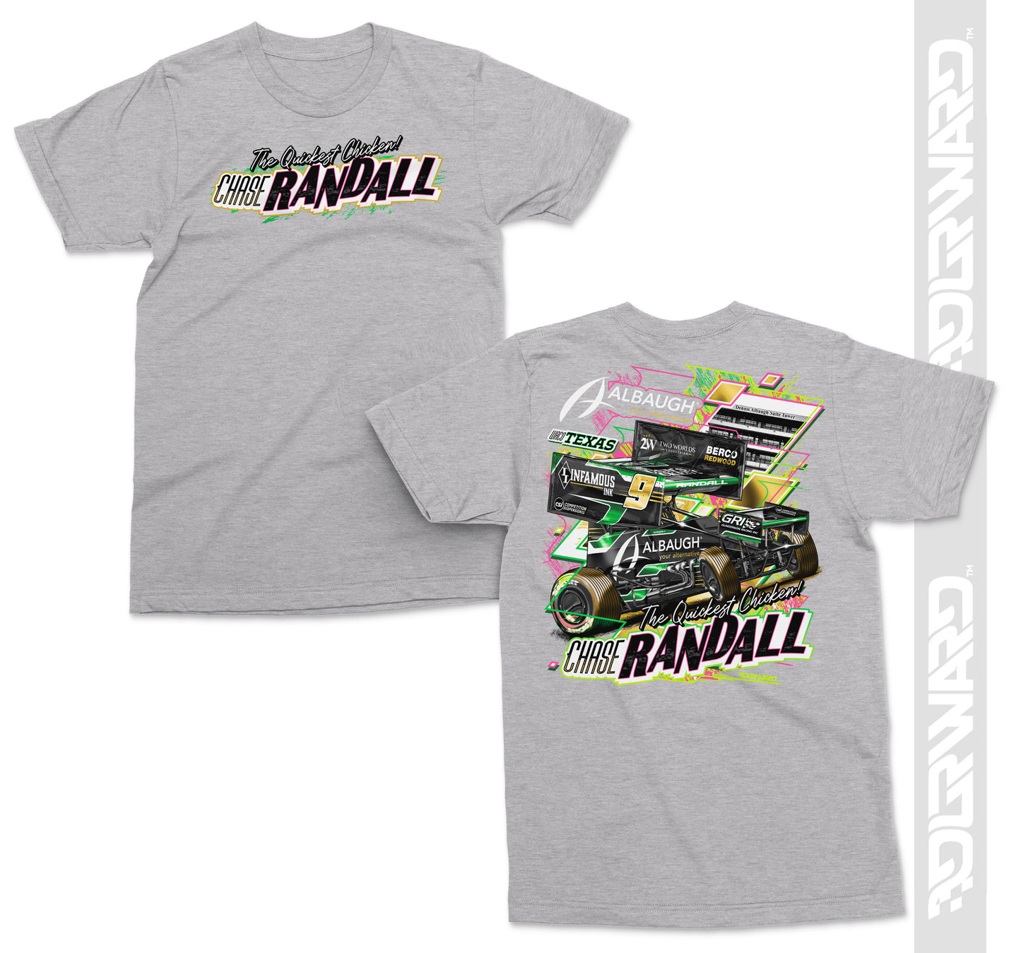 2025 Knoxville Nationals T-Shirt - Ash Gray