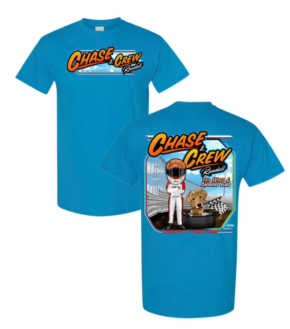 Youth Knoxville Chase and Crew T-Shirt - Sapphire Blue