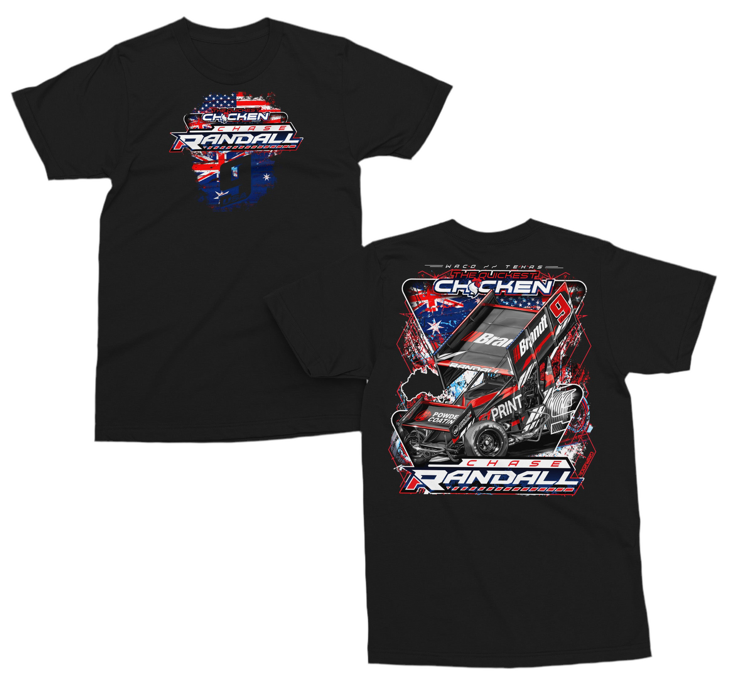 Brandt Australia Black T-Shirt