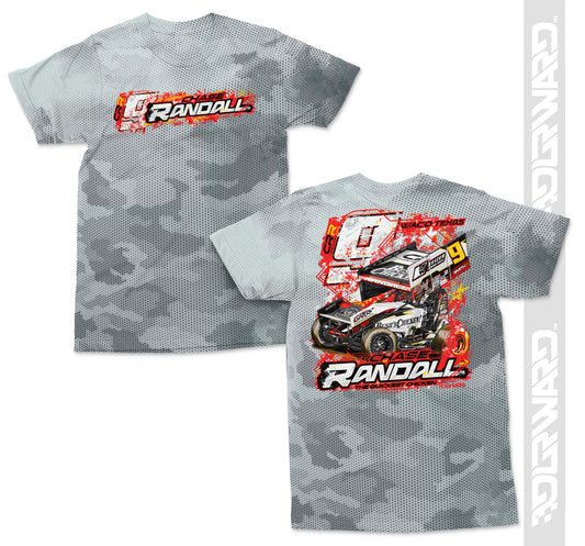 Back in Red Dry-Fit Tee - White Camo