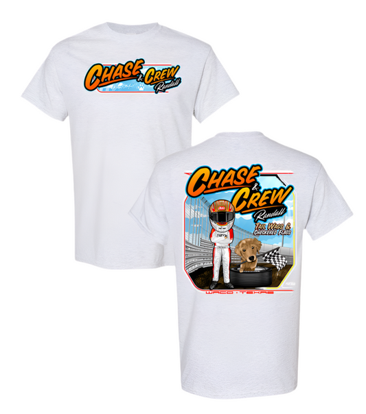 Gildan Heavy Cotton Chase & Crew T-shirt Ash Gray