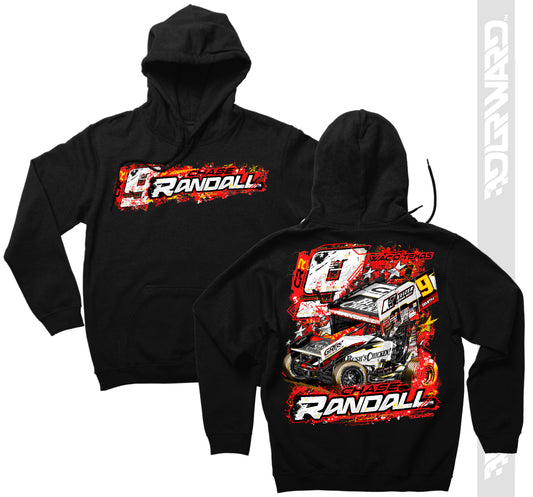 Back in Red Hoodie - Black