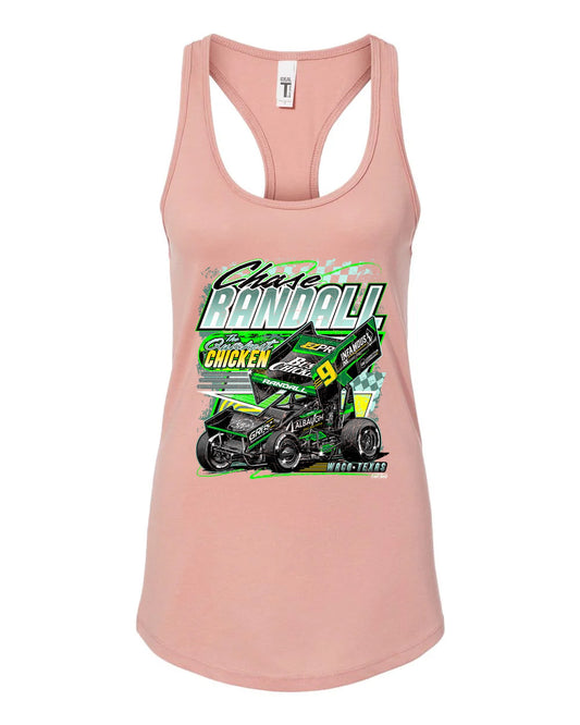 RETRO LADIES TANK TOP DESERT PINK