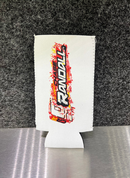 Slim White Koozie