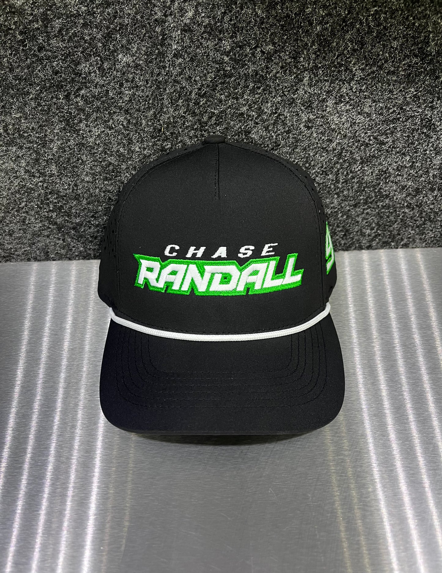 BLACK TEAM SNAPBACK HAT