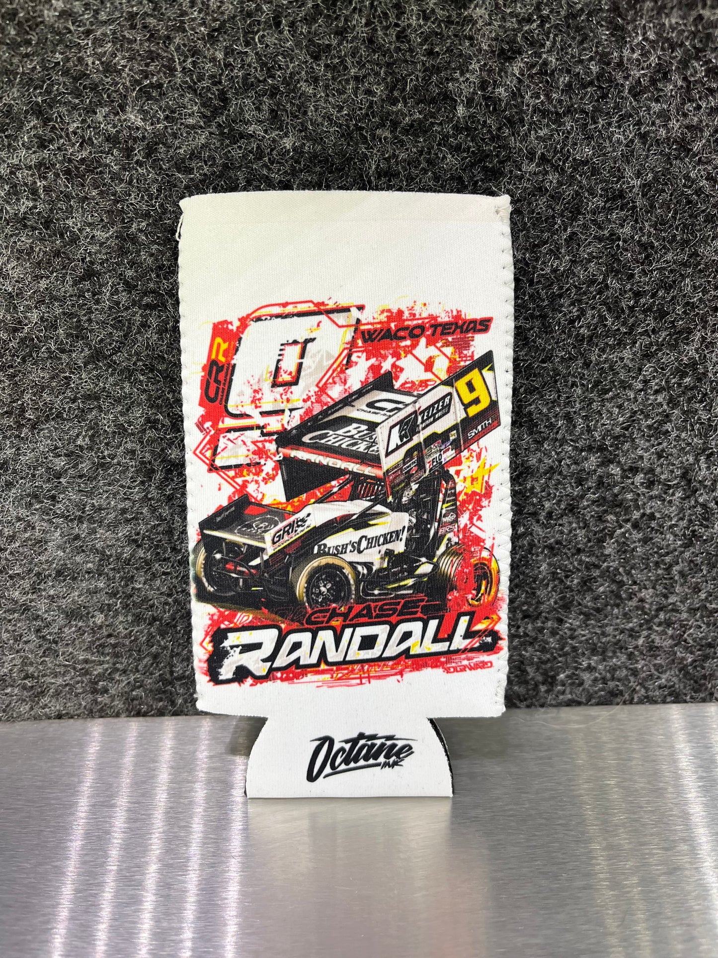 Slim White Koozie