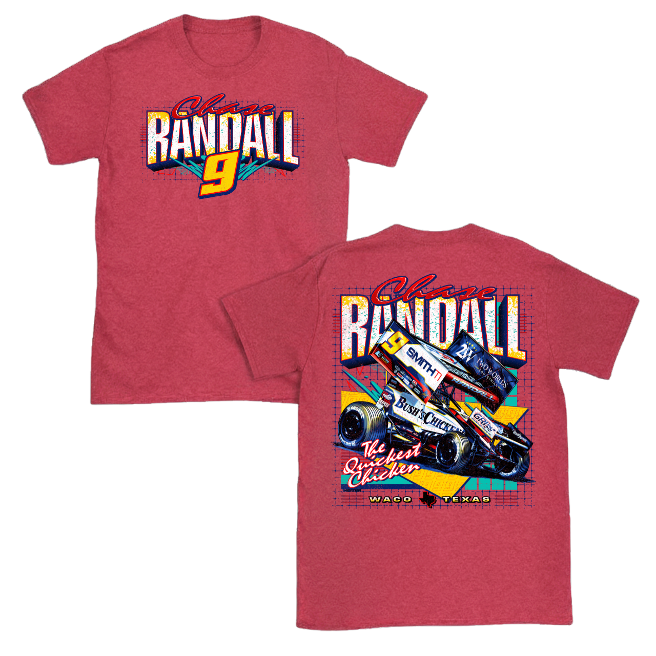 2026 T-Shirt - Heather Red