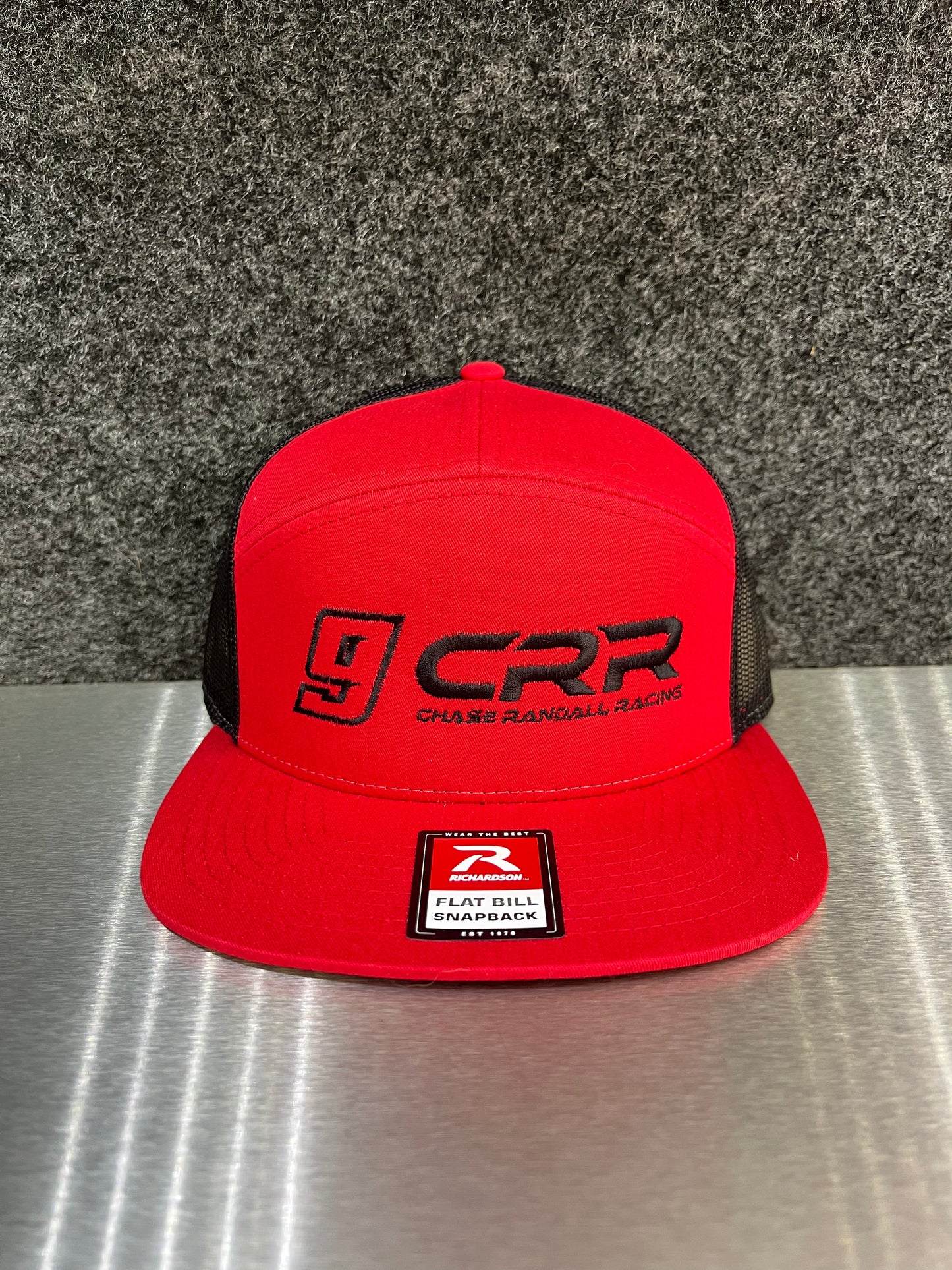 Richardson Flat Bill Red Hat