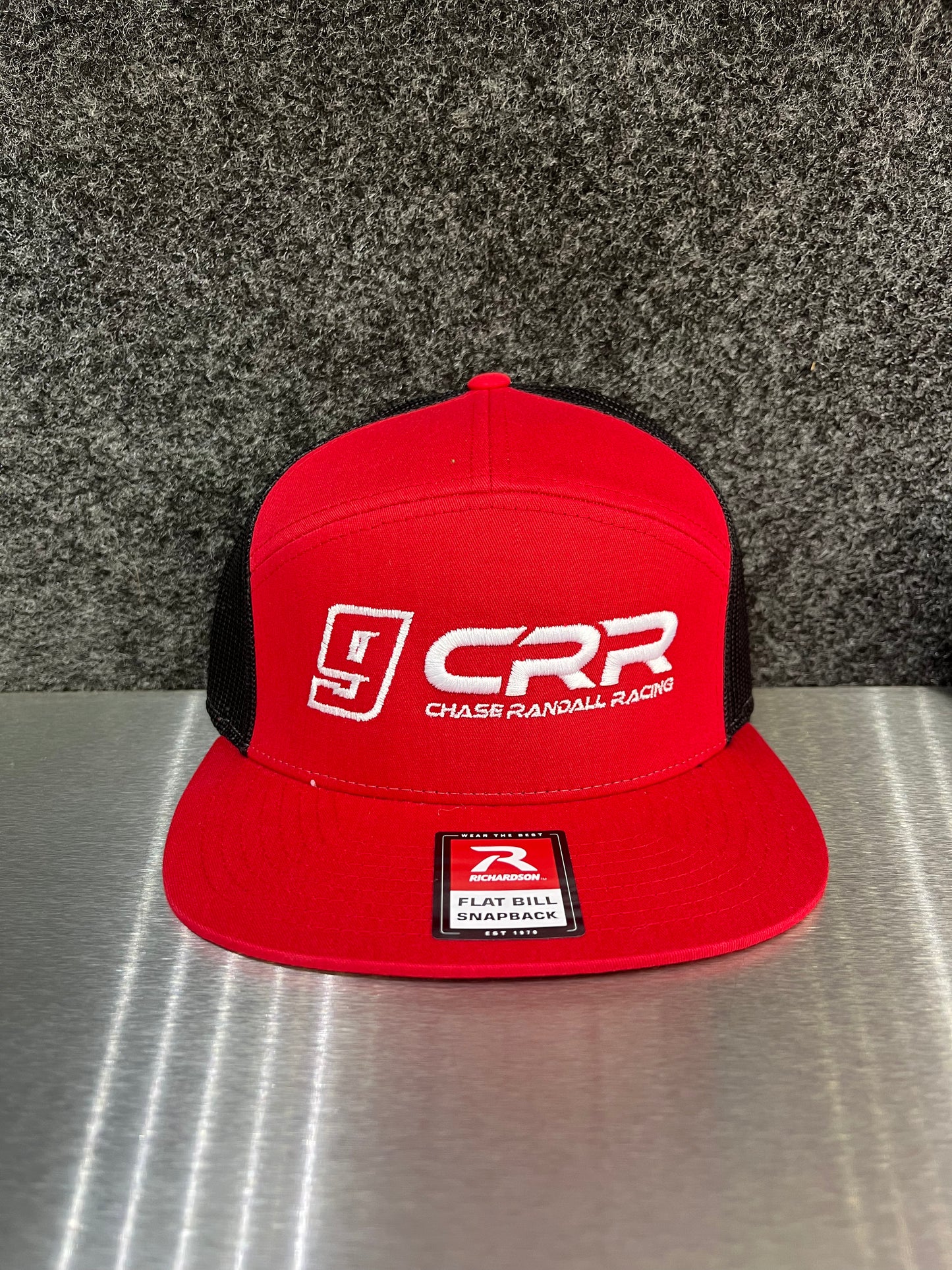 Richardson Flat Bill Red Hat